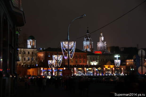 Новогодняя Москва