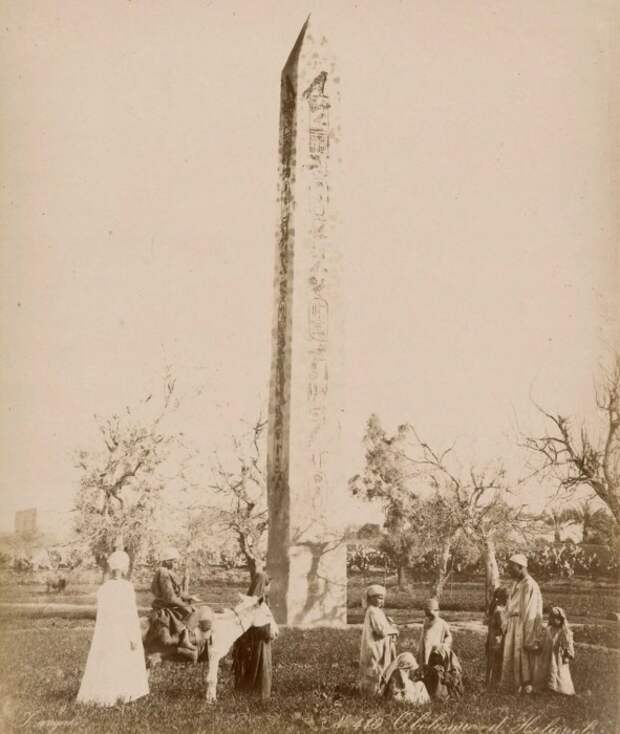 Египетский обелиск из Гелиополя. 