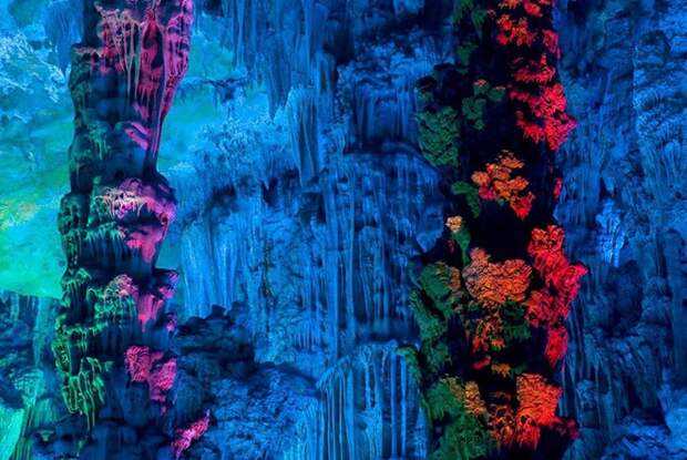 Красочные фотографии Пещеры China_032