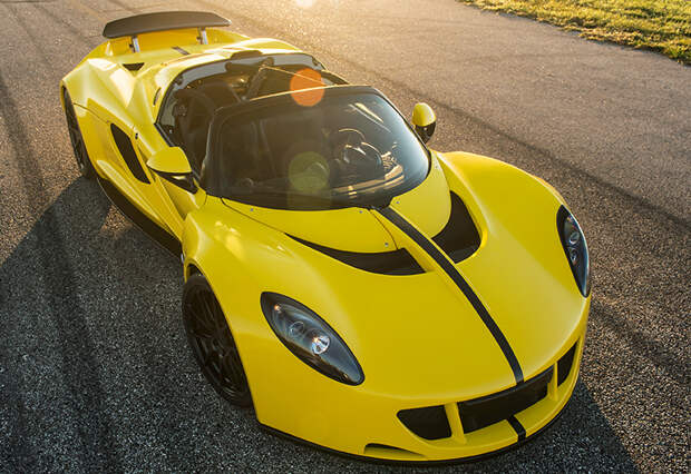 Быстрейшая машина планеты: 2016 Hennessey Venom GT Spyder