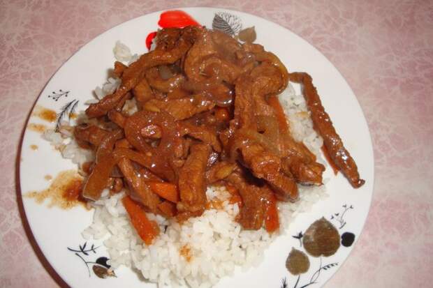 Острое мясо по-китайски