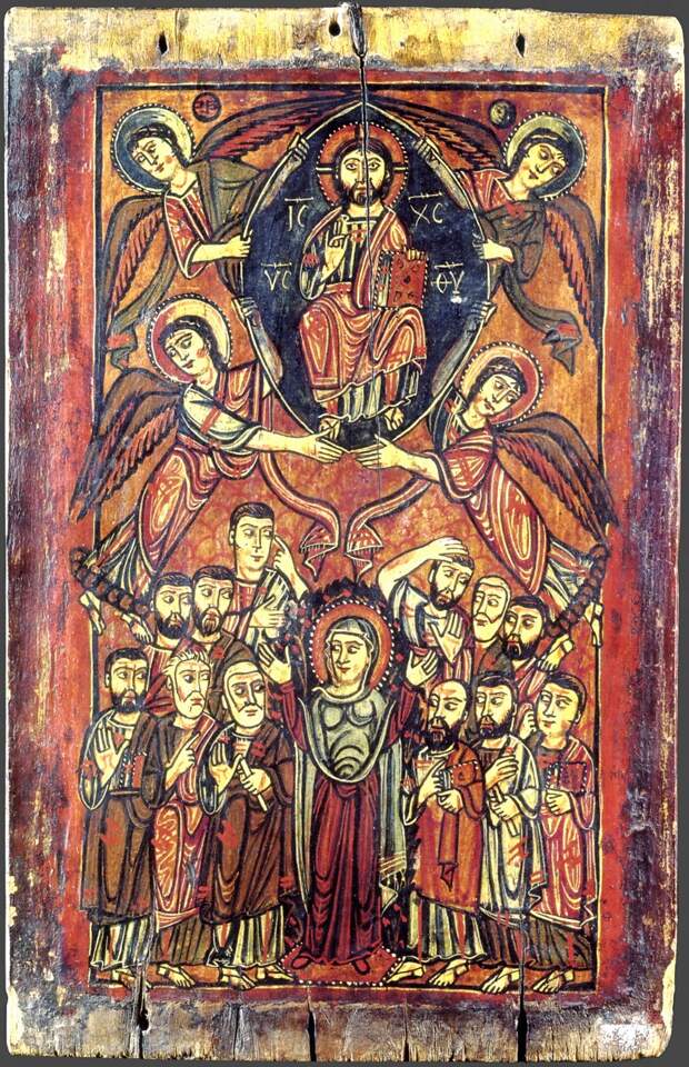 Византийская икона. VIII-IX в. Монастырь св. Екатерины, Синай, Египет