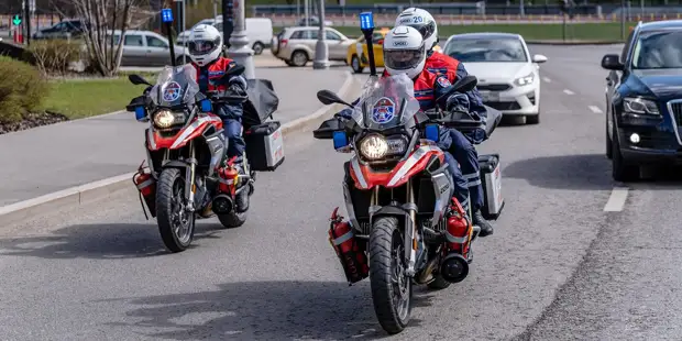 Спасатели на мотоциклах будут патрулировать Москву
