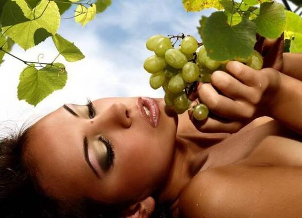 Использование винограда как косметического средства