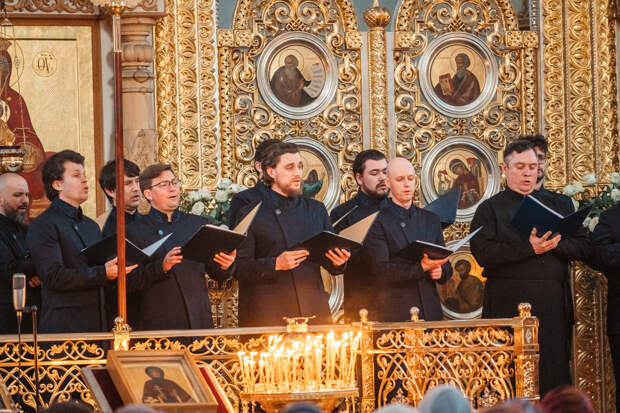 В Воскресенском кафедральном соборе Твери состоялся концерт Хора Сретенского монастыря