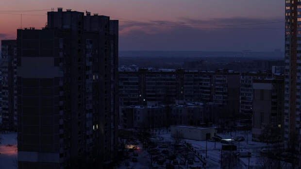 Жители Киева перекрыли дорогу из-за отсутствия отопления