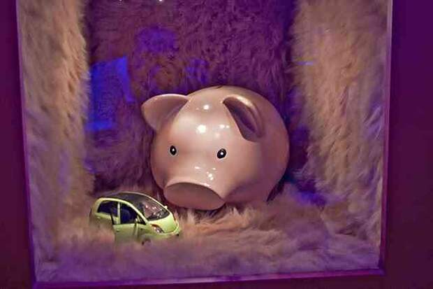 Музей авто истории в турине, италия. (трафик)