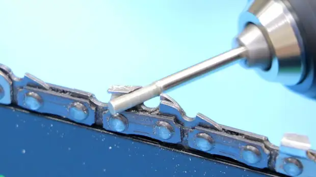 Опытный лесоруб рассказал как заточить цепь бензопилы не снимая за несколько минут