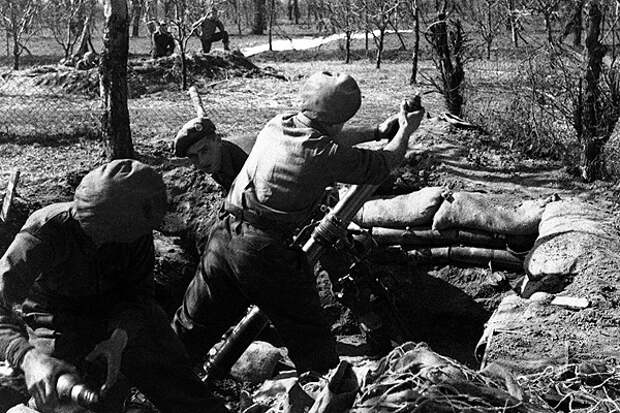 Еврейская бригада в бою в Италии, 1945 год. Фото: AP