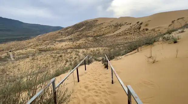 Как мы побывали в русской Сахаре. Бархан Сарыкум, Дагестан