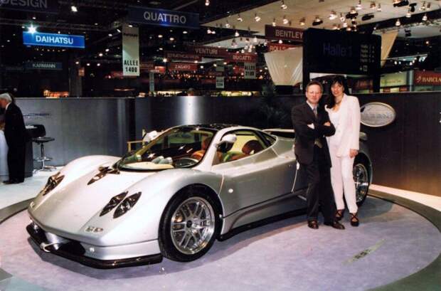 Женева 1999. Pagani Zonda автовыставка, автошоу, выставка