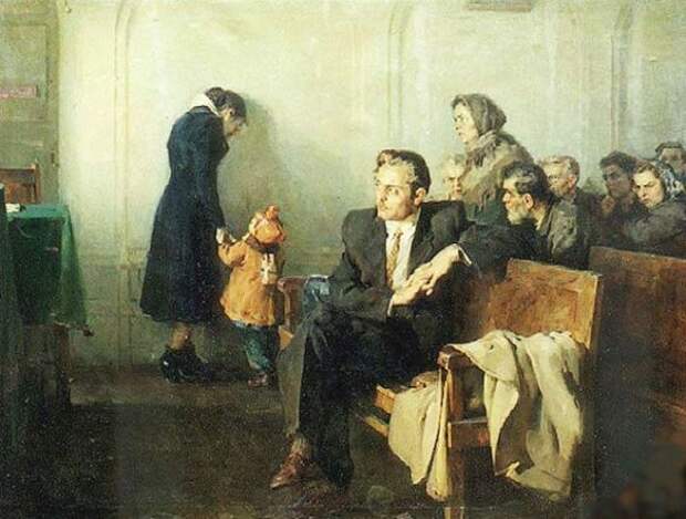 А. П. Солодовников, «В советском суде», 1955 г.