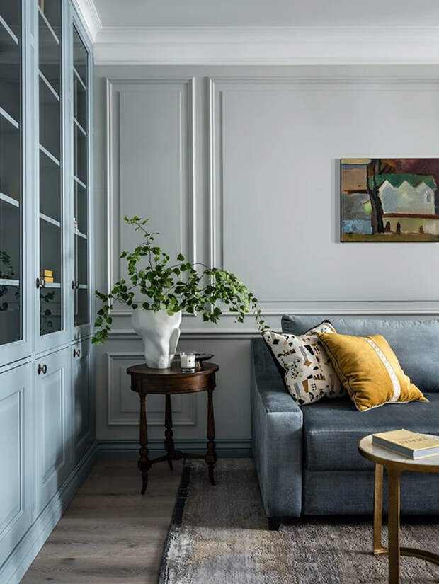 Вдохновляемся: 7 красивых диванных зон из дизайнерских проектов