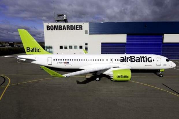 Bombardier CS300 для авиакомпании Air Baltic