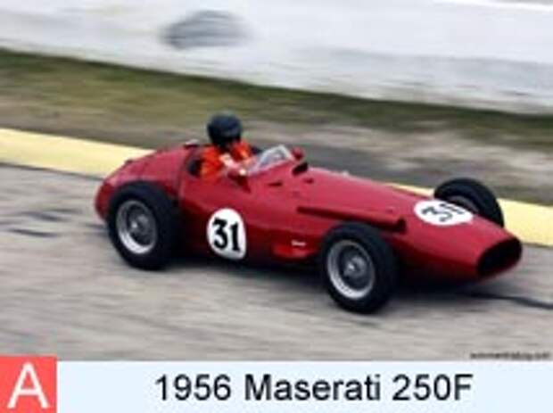 Фотография автомобиля 1956 Maserati 250F