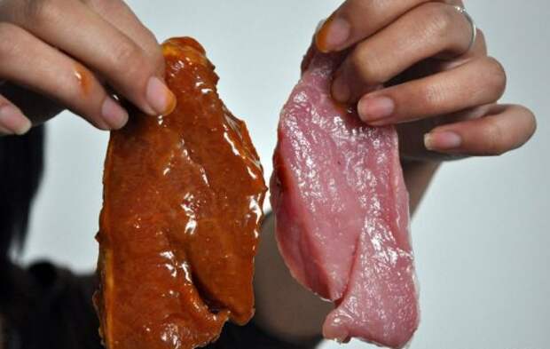 Китайская подделка мяса Китайская подделка мяса