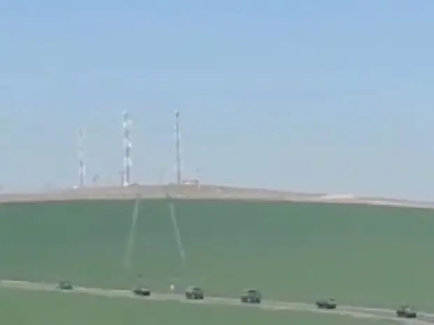 ПМР_History: колонна ВС Румынии движется к границе Молдавии и Украины