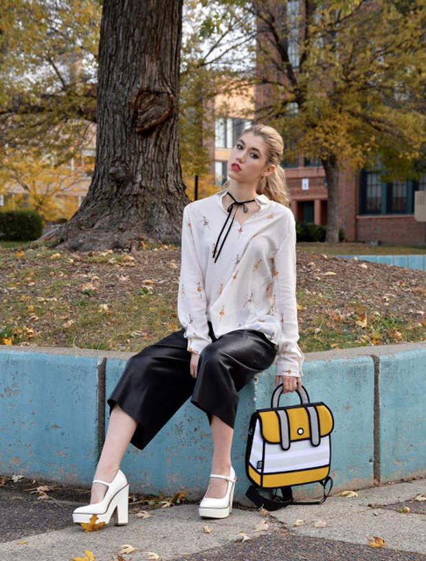 Fall Fashion ootd, school style, fashion, jump from paper, clueless, 90s fashion, style blog