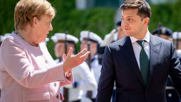 Турне Зеленского в Германии: Мечты и чаяния Украины споткнулись о тряску Меркель?