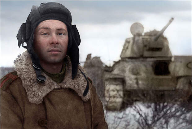 раскрашеные фотографии