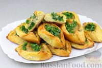 Фото к рецепту: Расстегаи с рыбным фаршем