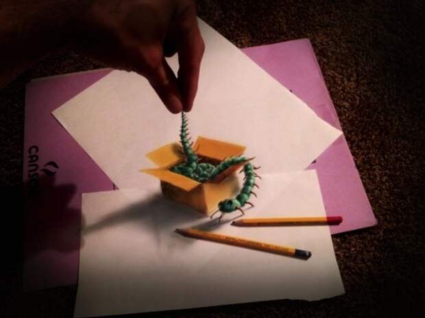 Мастерские 3D-рисунки от Рамона Брюина