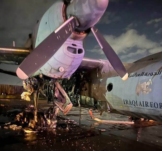 Шиитская милиция ударила по военно-транспортному самолёту Ан-32Б ВВС Ирака