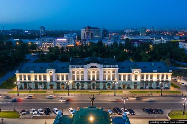 Фото Омска с высоты
