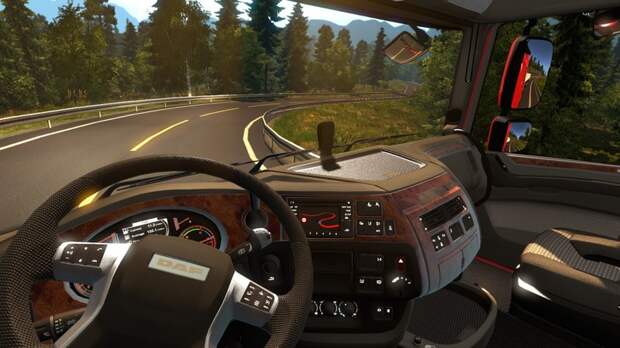 Euro Truck Simulator — симулятор дальнобойщика залипалово, игры, симуляторы