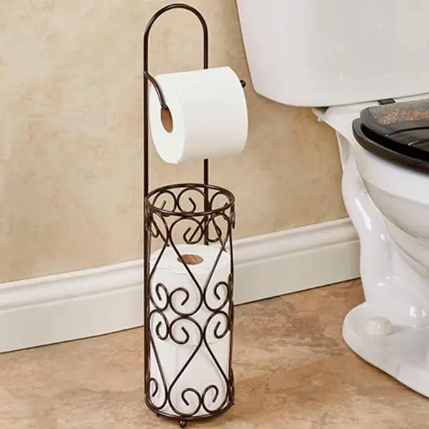 12 вариантов для удобного и красивого хранения туалетной бумаги