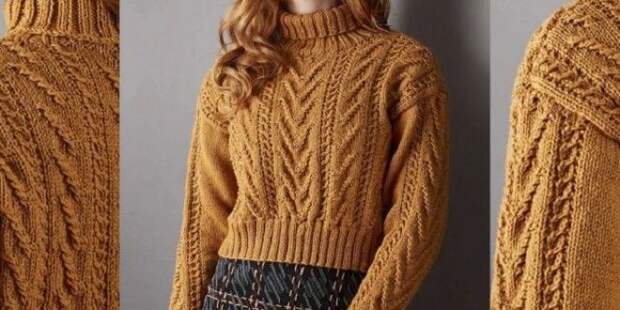 женские свитера и пуловеры спицами