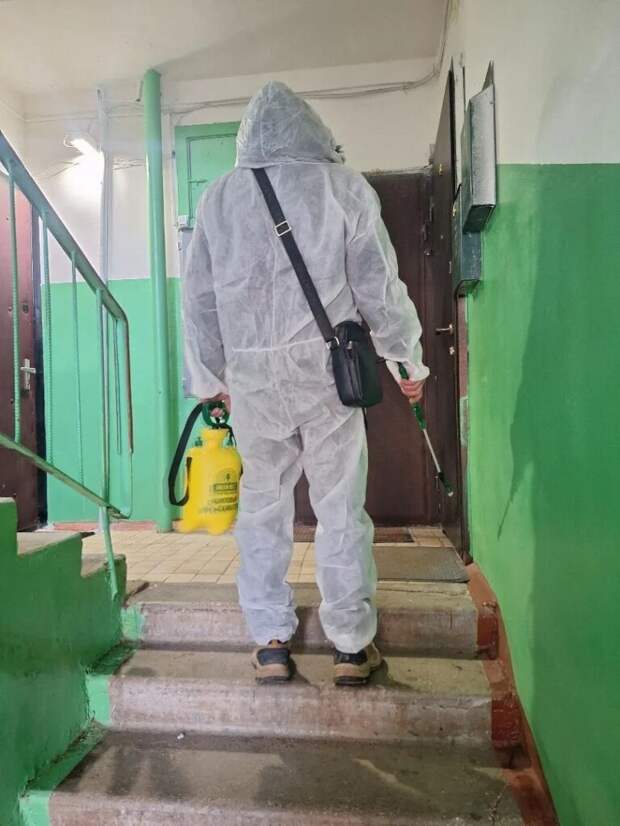 ГУК начала дезинсекцию многоквартирных домов в Смоленске
