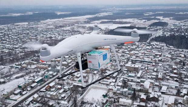 В России внедряют беспилотники для эффективной доставки лекарств