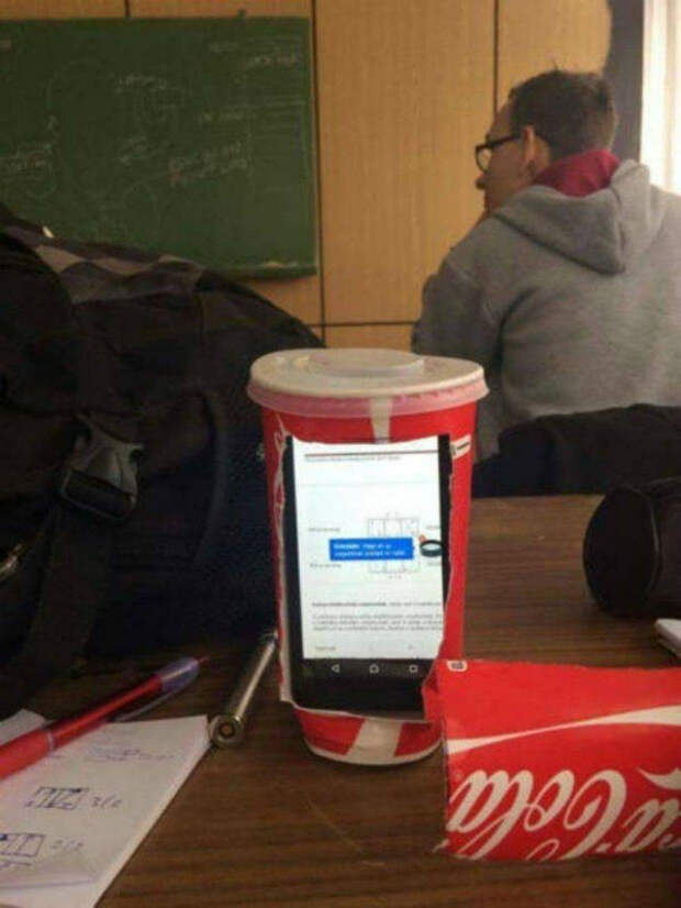 Студенческие хитрости. | Фото: Кликабол. Студенческие хитрости. | Фото: Кликабол.