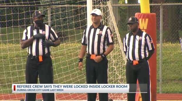 Grove City Vending Machine Referee Stuck