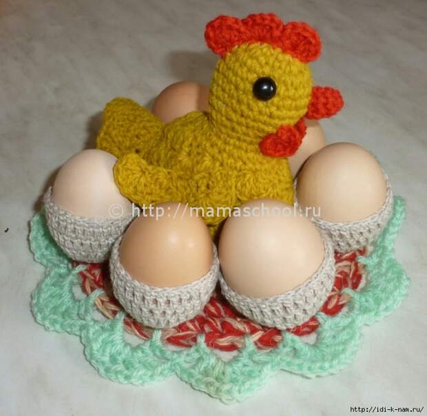 вязаная курочка, как связать курочку, схема вяания курочки, мастер класс по вязанию курочки, пасхальная курочка вязаная, пасхальная подставка для яиц, вязаная подставка для яиц, Хьюго Пьюго вязаная курочка,  