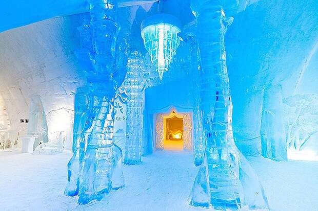 Icehotel01 Icehotel01 Волшебный ледяной отель в Канаде по мотивам произведения Жюля Верна