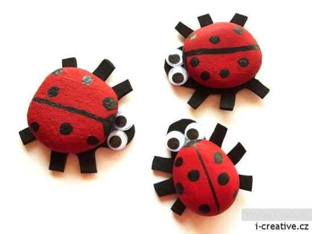 Поделки из камней для детей Поделки из камней для детей