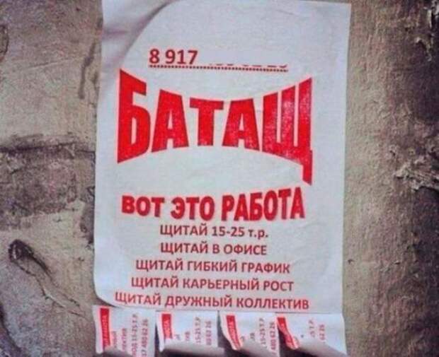 Смешные надписи и объявления