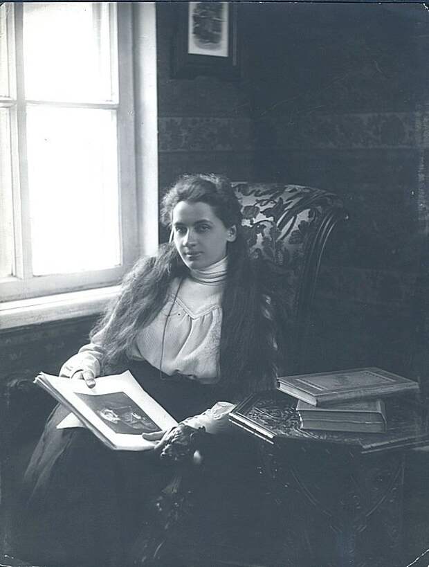Е. П. Пешкова, жена А. М. Горького г. Нижний Новгород. 1901 г. Е. П. Пешкова, жена А. М. Горького г. Нижний Новгород. 1901 г. история, россия, старые фотографии
