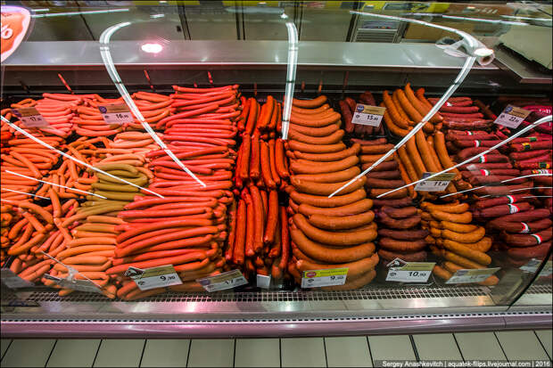 Удивительные цены на продукты в супермаркете Праги