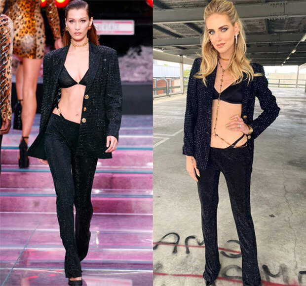 Модная битва: Белла Хадид против Кьяры Ферраньи