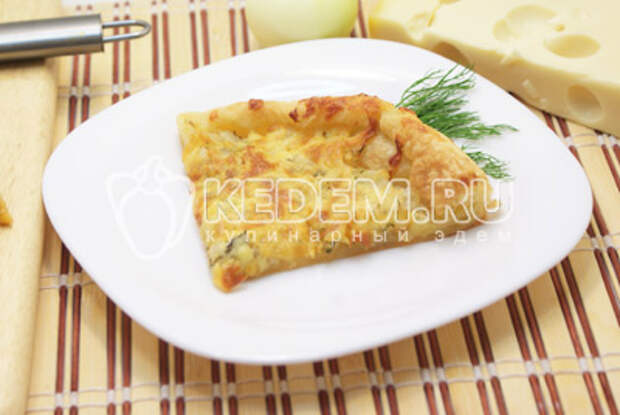 Луковый пирог