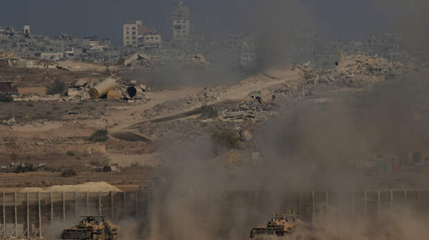 Вид с израильской стороны на сектор Газа / Фото: Ohad Zwigenberg / ТАСС