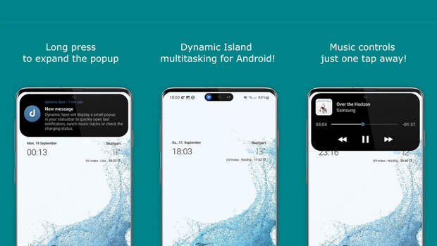 В Google Play появилась программа, копирующая вырез Dynamic Island в iPhone 14 Pro