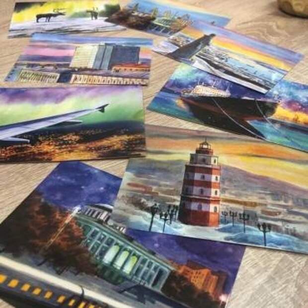 Мурманский туристский центр раздает открытки за вопросы