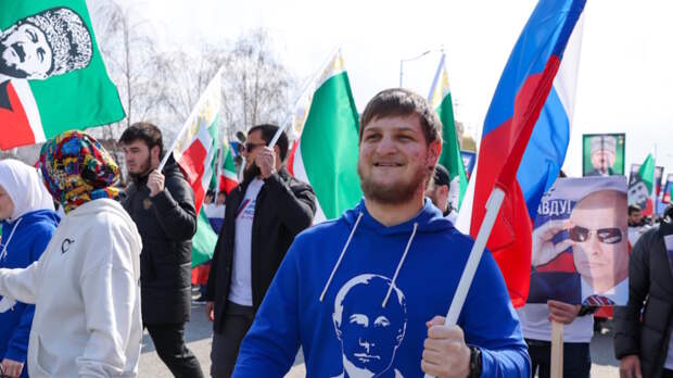 Путин объявил благодарность Ахмату Кадырову