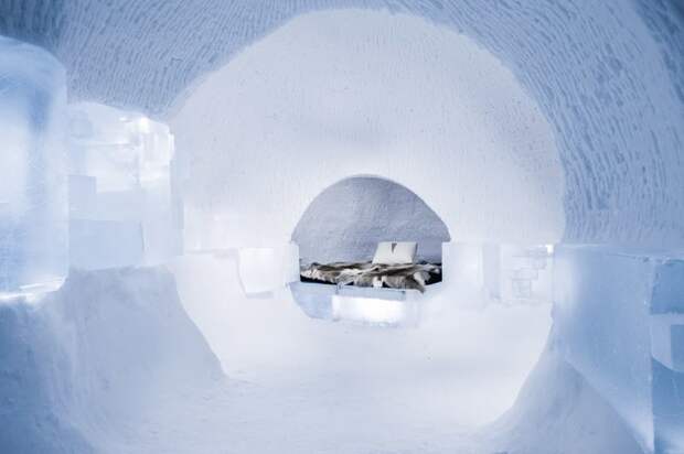 IceHotel открыл свои двери 15 декабря зимний отдых, красота, ледяная избушка, ледяной дом, ледяной отель, ледяные скульптуры, необычные отели, швеция