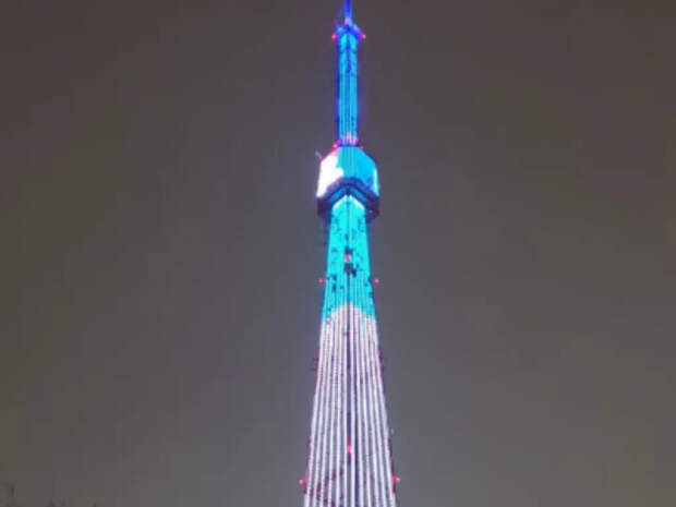 Телебашня Новосибирска поздравит с Пасхой и Днём космонавтики