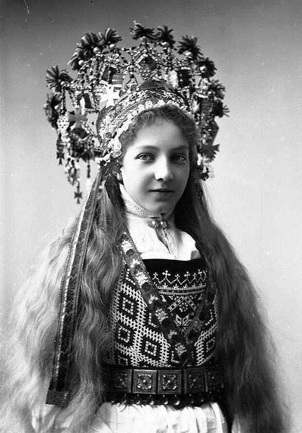 Фотография: Сказочные наряды норвежских невест 1870-1920-х годов №2 - BigPicture.ru
